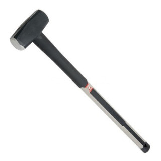 MAZA DE GOLPEO FIBRA 5200-6. ACERO. CABEZA MACIZA. PARA ALBAÑILERÍA. LONGITUD 180MM - BELLOTA