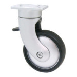 RUEDA GIRATORIA GIOTTO. CON FRENO. CON PLACA - STAMPMATIC