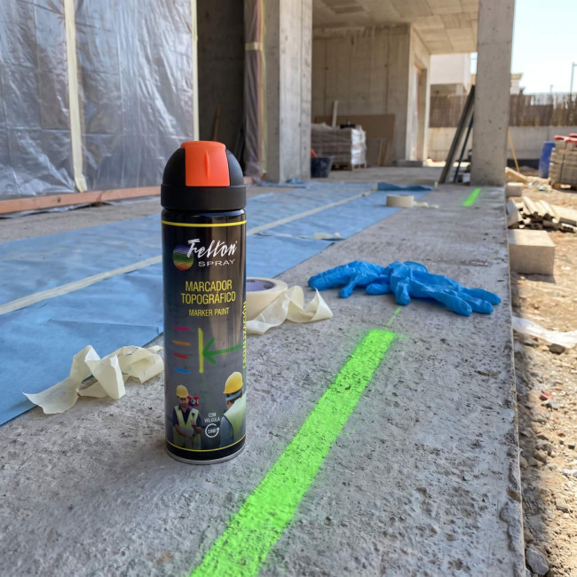 SPRAY MARKER PAINT NARANJA 500ml FELTON