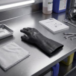 GUANTE NEOPRENO LARGO VE509. FLOCADO. PROTECCIÓN QUÍMICA Y MECÁNICA - DELTA PLUS