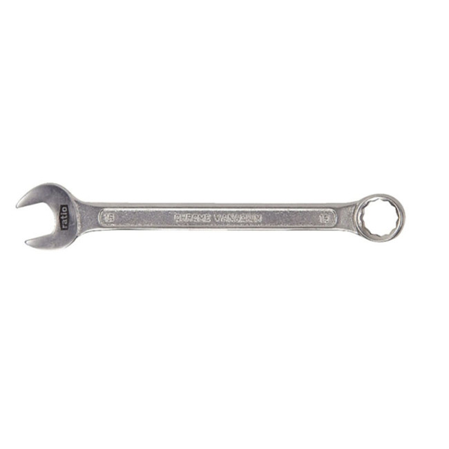 LLAVE COMBINADA FIJA-ESTRELLA. ACERO. ZINCADO. BOCA 14MM - RATIO