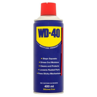 SPRAY ACEITE LUBRICANTE. AEROSOL. MULTIUSO. ENVASE METÁLICO. 400 ML - WD-40