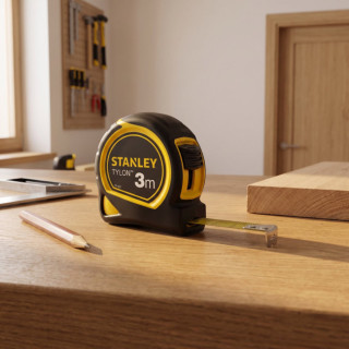 FLEXOMETRO STANLEY TYLON BIMAT.3m-13mm 2