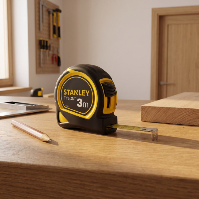 FLEXOMETRO STANLEY TYLON BIMAT.3m-13mm