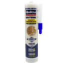 SELLADOR SINTÉTICO SINTESEL MADERA. SILICONIZADO. PINTABLE. PARA MADERA. INTERIOR Y EXTERIOR. EN 15651-1 F-INT - QUILOSA