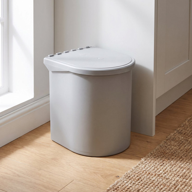 CUBO DE BASURA RING. TAPA AUTOMÁTICA. PARA MUEBLE