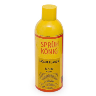 LACA DE FIJACIÓN. MATE. BASE NITROCELULÓSICA. AEROSOL 400ML. PARA INTERIORES. SECADO AL POLVO 5-10 MINUTOS - KONIG