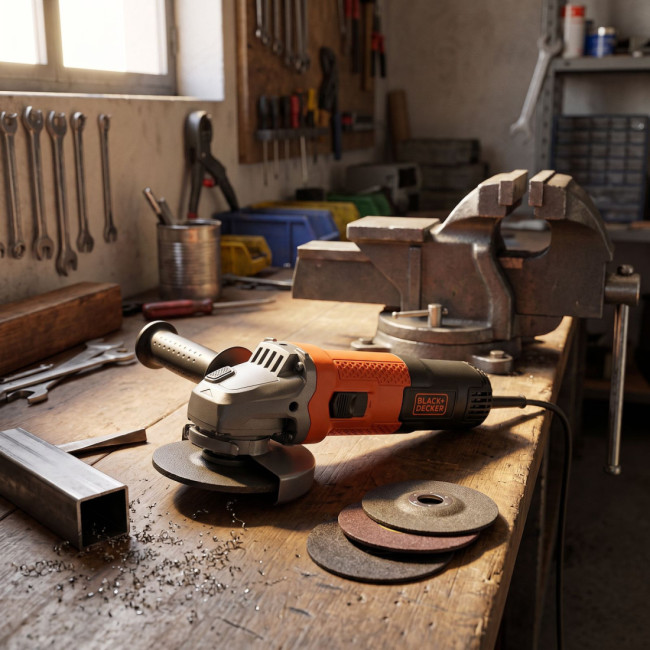 AMOLADORA 750W B&D 115mm