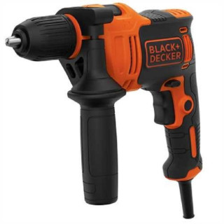 TALADRO PERCUTOR. PORTABROCAS AUTOMÁTICO. CON CABLE. FUNCIÓN PERCUTORA. POTENCIA 550W - BLACK AND DECKER