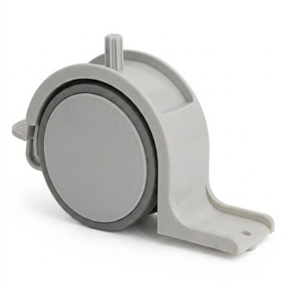RUEDA UNIDIRECCIONAL DE ENCASTRAR TOSCANA. PARA CAMAS NIDO. PARA EMBUTIR. ESPESOR 30-40MM. CARGA 100 KG - Q&AMPQ 2