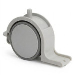 RUEDA UNIDIRECCIONAL DE ENCASTRAR TOSCANA. PARA CAMAS NIDO. PARA EMBUTIR. ESPESOR 30-40MM. CARGA 100 KG - Q&AMPQ