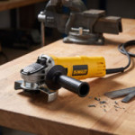 MINI-AMOLADORA ANGULAR. POTENCIA 900W. CON CABLE. DIÁMETRO 115MM. CORTE Y DESBASTE - DEWALT