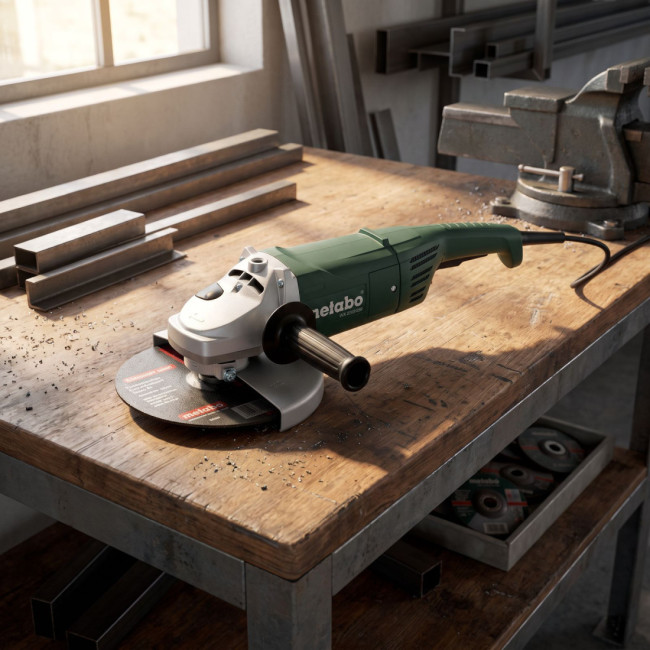 AMOLADORA METABO WP 2200-230 2200W UTILIZA ESCOBILLA CODIGO 1108.127