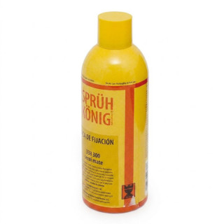 LACA DE FIJACIÓN SEMIMATE. AEROSOL. NITROCELULÓSICA. 400 ML - KONIG 2