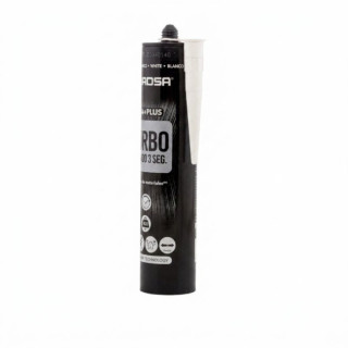 ADHESIVO SELLADOR MONOCOMPONENTE FIJA+PLUS. MS POLYMER. MARRÓN. INTERIOR Y EXTERIOR. PINTABLE. 290 ML - QUIADSA 2
