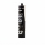 ADHESIVO SELLADOR MONOCOMPONENTE FIJA+PLUS. MS POLYMER. MARRÓN. INTERIOR Y EXTERIOR. PINTABLE. 290 ML - QUIADSA