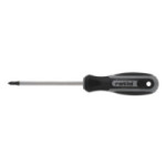 DESTORNILLADOR POZIDRIV PZ1 PZ 1-100. ACERO. BICOMPONENTE. LONGITUD 100MM. ORIFICIO PARA COLGADO - RATIO