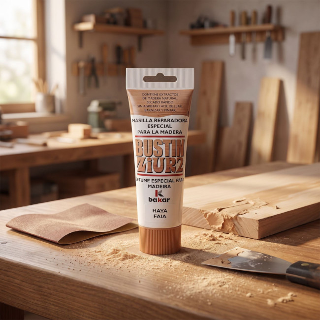 MASILLA REPARADORA MADERA PINO 120gr BASE SOLVENTE