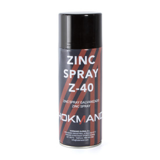 SPRAY ZINCANTE MATE. PROTECCIÓN ANTICORROSIVA. AEROSOL - HOKMAND