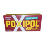 ADHESIVO EPOXI BICOMPONENTE. TRANSPARENTE. CURADO RÁPIDO. 14 ML - POXIPOL
