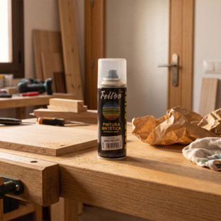 SPRAY BARNIZ BRILLO. SINTÉTICO. BRILLANTE. INCOLORO. 200 ML - FELTON 2