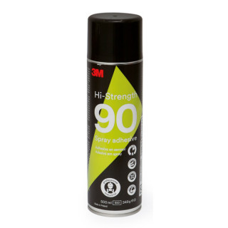 ADHESIVO SPRAY HI-STRENGTH 90. CAUCHO SINTÉTICO. AEROSOL. 500 ML - 3M