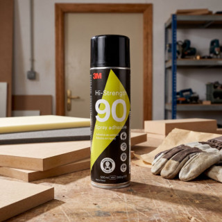 ADHESIVO SPRAY HI-STRENGTH 90. CAUCHO SINTÉTICO. AEROSOL. 500 ML - 3M 2