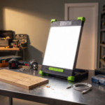 FOCO PORTÁTIL RECARGABLE. IMÁN. 1300 LM. 20 W. IP20. 20.000 MAH - LUCECO