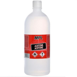 ACETONA DISOLVENTE. PURA. BOTELLA. CAPACIDAD 1L