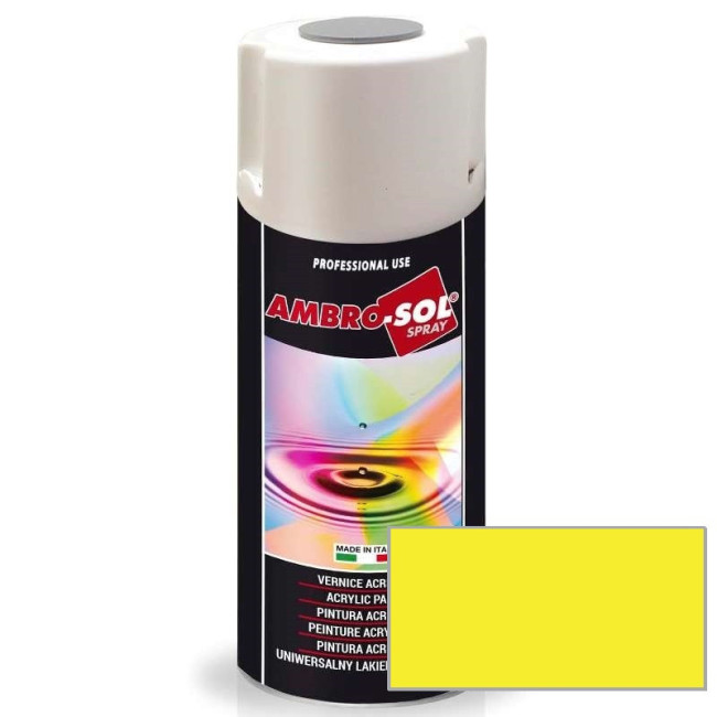SPRAY ACRILICO AMARILLO/AZUFRE RAL-1016 400ml