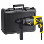 MARTILLO PERFORADOR SDS-PLUS SFMEH200K-QS. 750 W. CON CABLE. PLÁSTICO TÉCNICO. MALETÍN RÍGIDO - STANLEY