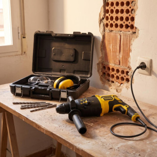 MARTILLO PERFORADOR SDS-PLUS SFMEH200K-QS. 750 W. CON CABLE. PLÁSTICO TÉCNICO. MALETÍN RÍGIDO - STANLEY 2
