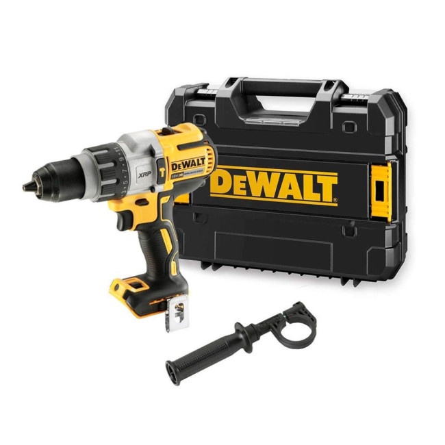 TALADRO PERCUTOR INALÁMBRICO DCD996NT-XJ. 18 V. SIN ESCOBILLAS. PAR MÁXIMO 66NM. PORTABROCAS 13MM - DEWALT