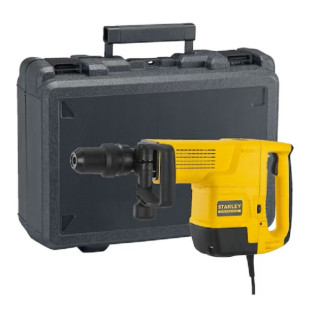 MARTILLO DEMOLEDOR SDS-MAX SFMEH230K-QS. 1600 W. 15 J. ELÉCTRICO CON CABLE. PLÁSTICO ABS/PA. CLASE DE PESO 10 KG - STANL