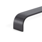 TIRADOR PARA MUEBLES SENSE DE VIEFE. DE ALUMINIO. INOX Y NEGRO CEPILLADO PARA MUEBLES