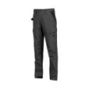 PANTALON U-POWER FRESCO GRIS/NEGRO TALLAS S-XXL