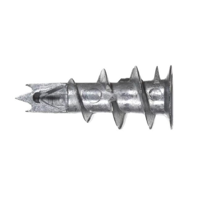 CAJA 200 TACOS ZAMAK PLACA YESO RAPID RA PARA TORNILLOS DE 4-5mm