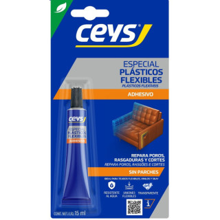 ADHESIVO PLASTICOS FLEXIBLES CEYS 15ml VINILCEYS 501028