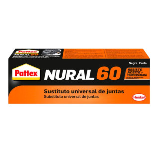 SUSTITUTO UNIVERSAL DE JUNTAS NURAL 60. NEGRO. 40 ML - PATTEX