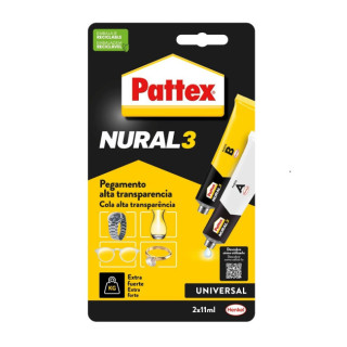 ADHESIVO REPARADOR DE PLÁSTICOS. BICOMPONENTE A/B. CURADO 5 MINUTOS - PATTEX