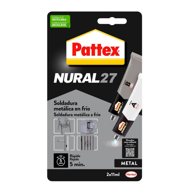 NURAL-27 SOLDADURA METALES RAPIDO 22ml 1768322