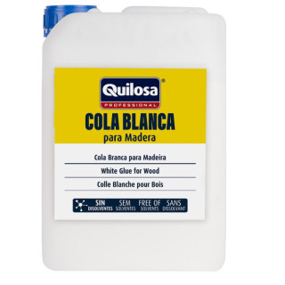 COLA BLANCA UNIVERSAL. BASE ACUOSA. SIN DISOLVENTES. 26 KG. MADERA, PAPEL Y CARTÓN - QUILOSA