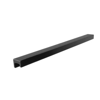 TIRADOR ALUM STATION C320 L350 NEGRO CEP NEGRO MATE CEPILLADO