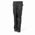 PANTALÓN MULTIBOLSILLOS STRETCH. TEJIDO STRETCH. CINTURA ELÁSTICA. 240 G/M². 6 BOLSILLOS. VELILLA