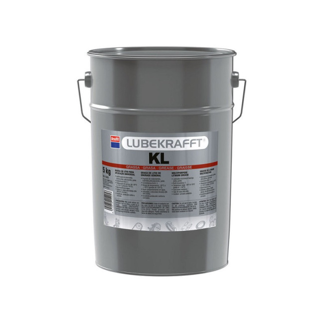 GRASA DE LITIO. LUBRICACIÓN GENERAL. BIDÓN METÁLICO. 5 KG - KRAFFT