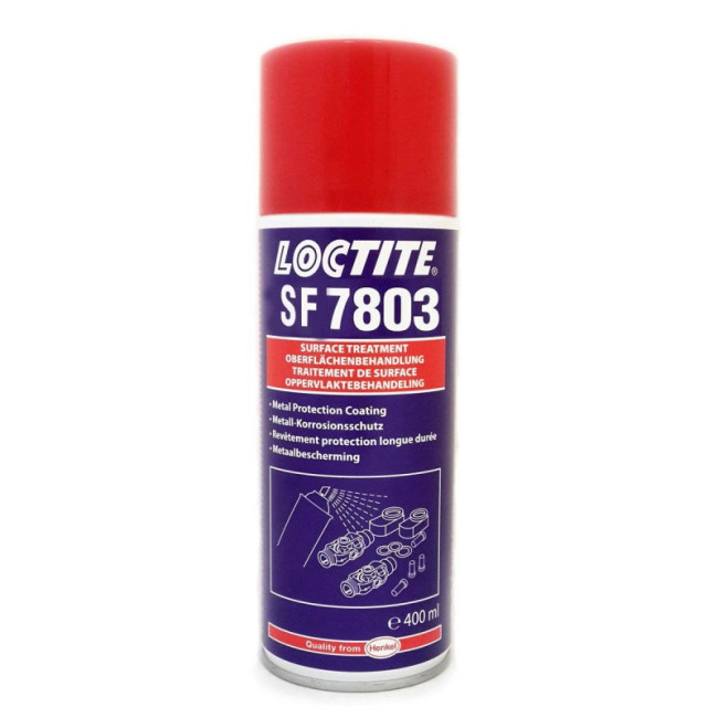 ANTICORROSIVO EN AEROSOL LOCTITE SF 7803. PROTECCIÓN ANTICORROSIVA. RECUBRIMIENTO PARA METALES. BASE QUÍMICA DISOLVENTE.