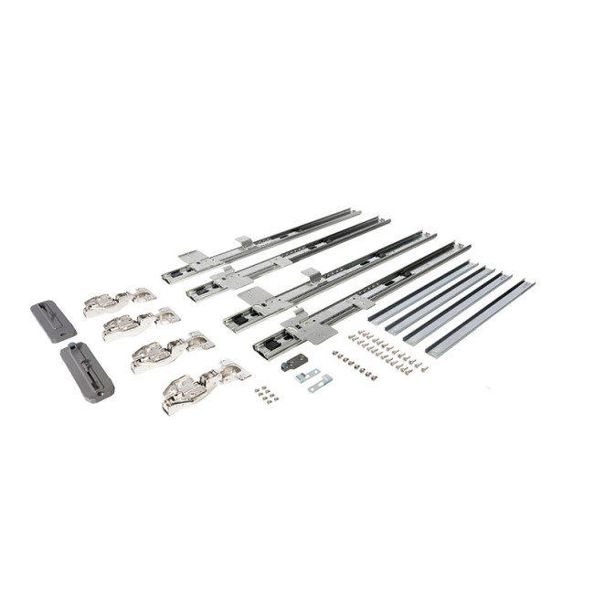 SISTEMA ESCAMOTEABLE TRACK PRO 450MM 2KIT MAX 25KG / ALTURA MIN 1000-MAX 2000MM