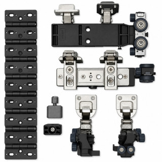 SISTEMA ACCESORIOS 4 PUERTAS PLEGABLES CF SP18-25MM. MAX 2800MM  20kg/PUERTA