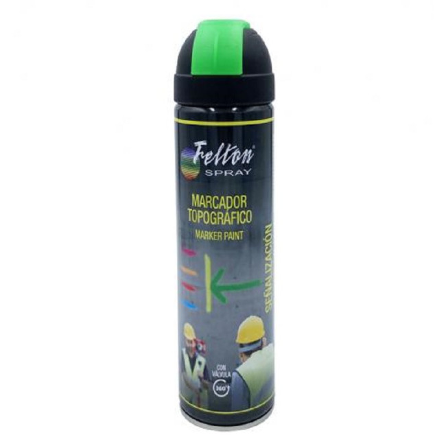 SPRAY MARKER PAINT VERDE 500ml FELTON