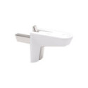 SOPORTE ESTANTE CRISTAL LOOK Ø 3-7,7 ANTRACITA, BLANCO, NEGRO